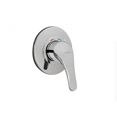 Shower Mixer - Round Series - Aquatica Eco-Smarte - Chrome